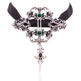 Gothic Punk Lace Pendant Necklace Women Choker Joker Halloween Jewelry
