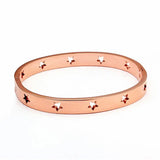 Hollow Stars Charm Bangles Bracelet Sequins Jewelry Craft
