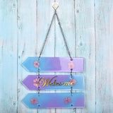 House Number Pendant Silicone Mold for Resin Crafts