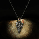 Irregular Triangle Zircon Pendant Necklace for Women