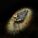 Irregular Triangle Zircon Pendant Necklace for Women