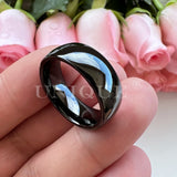 Tungsten Carbide Rings Men Women Wedding Band High Polished Comfort Fit