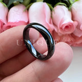 Tungsten Carbide Rings Men Women Wedding Band High Polished Comfort Fit