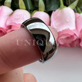 6mm 8mm Tungsten Wedding Gunmetal Ring for Couples