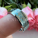 8mm Steampunk Gear Tungsten Wedding Band
