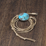 Mixed Natural Stones Ocean-jaspers Charm Bracelet