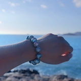 Mixed Natural Stones Ocean Jasper Beads Stretched Bracelet