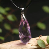 Amethysts Quartz Crystal Chakra Healing Pendulum