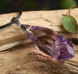 Amethysts Quartz Crystal Chakra Healing Pendulum