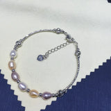 Freshwater Pearl Bracelet 5-6mm Rice Pearl Fine Jewelry