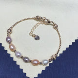 Freshwater Pearl Bracelet 5-6mm Rice Pearl Fine Jewelry