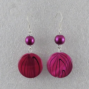 Multicolor Shell Earrings Silvers Dangle Earring Fine Jewelry