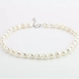 10-11mm White Baroque Freshwater Pearl Necklace