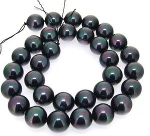 10mm Round Shell Pearl Loose Beads Full Strand DIY Necklace Material