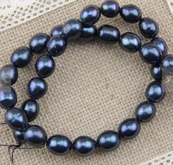 11MM Large Freshwater Pearl Loose Beads DIY Jewelry Material LS045
