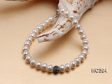 Freshwater Pearl Rhinestone Beads Bracelet