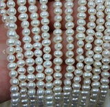 4-4.5mm Freshwater Pearl Loose Beads DIY Jewelry Material LS027