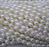 4.5-5MM Natural Rice Freshwater Pearl Loose Beads DIY Jewelry Material