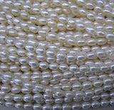 4.5-5MM Natural Rice Freshwater Pearl Loose Beads DIY Jewelry Material