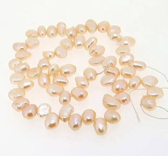 Pink Freshwater Pearl Beads 5mm Full Strand DIY Necklace Material