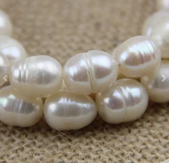 6-7mm Rice Freshwater Pearl Loose Beads DIY Jewelry Material LS036