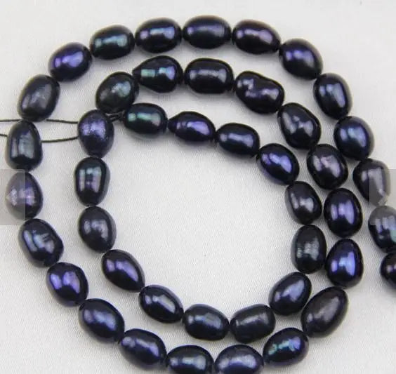 7-8mm Rice Freshwater Pearl Loose Beads DIY Jewelry Material