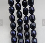 7-8mm Rice Freshwater Pearl Loose Beads DIY Jewelry Material