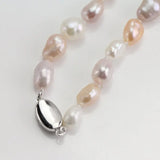 7-8mm Natural Baroque Freshwater Pearl Necklace, Birthday Gift