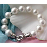 12MM South Sea Shell Pearl Bracelet Fine Jewelry Women Gift
