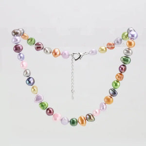 Multicolor Baroque Freshwater Pearl Necklace