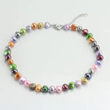 Multicolor Baroque Freshwater Pearl Necklace