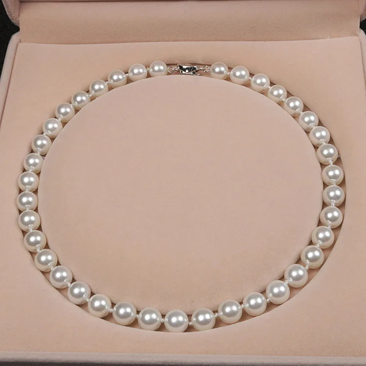 8mm South Sea Shell Pearl Necklace - Fine Jewelry For Women