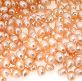 8x5mm Pink Rice Freshwater Pearl Loose Beads