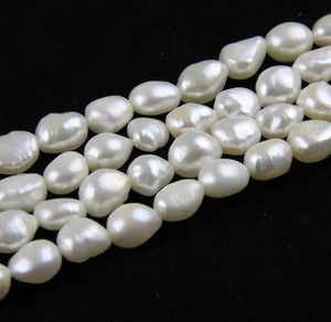 9mm Baroque Freshwater Pearl Loose Beads for DIY Necklace