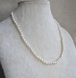 5-6MM Freshwater Pearl Necklace Charming Women Gift Fine Jewelry