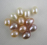 AA 7-8MM Pink Lavender Freshwater Pearl Earrings Matched Pair