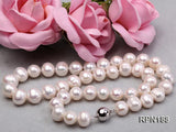 Freshwater Pearl Necklace 8-9mm Magnet Clasp