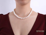 Freshwater Pearl Necklace 8-9mm Magnet Clasp