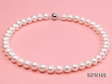 Freshwater Pearl Necklace 8-9mm Magnet Clasp