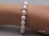 9-10mm Rice Shape Freshwater Pearl Bracelet