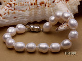 9-10mm Rice Shape Freshwater Pearl Bracelet