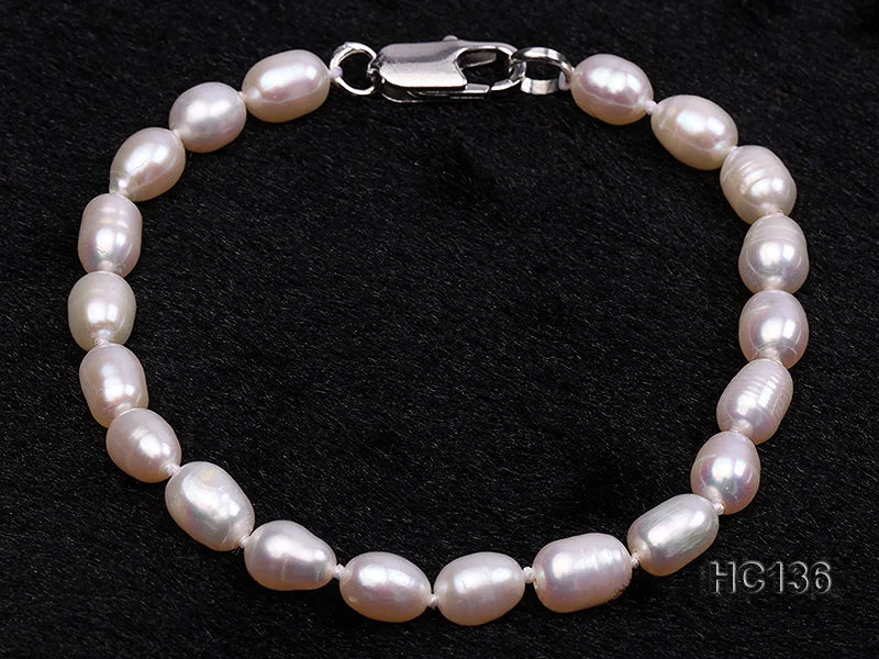 AA 5-6MM Rice Freshwater Pearl Bracelet