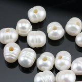 9-11mm Freshwater Pearl Necklace, Large Hole Pearls