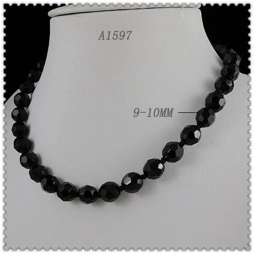 Charming 10mm Crystal Beads Necklace for Women