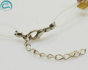 9rows Real Pearl Agates Necklace