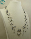 Baroque 6-Row Illusion Pearl Necklace