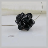 Handmade Crystal Flower Necklace, Women Gift Jewelry