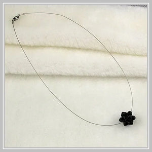 Handmade Crystal Flower Necklace, Women Gift Jewelry