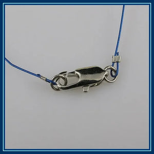 Handmade Wire Tube Silver Pink Rose Quartzs Necklace