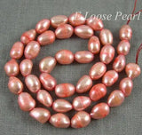 Pink Baroque Freshwater Pearl Loose Beads DIY Jewelry
